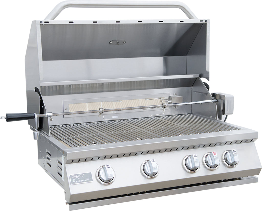 BBQ Grill Rotisserie Kits