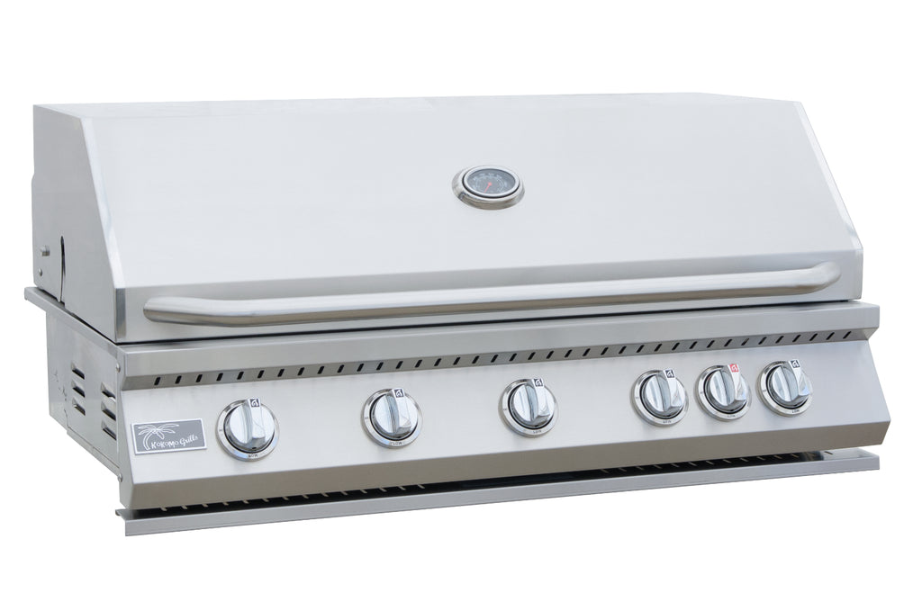 Kokomo 40” Built in Gas Grill (5 Burner/Back Burner)